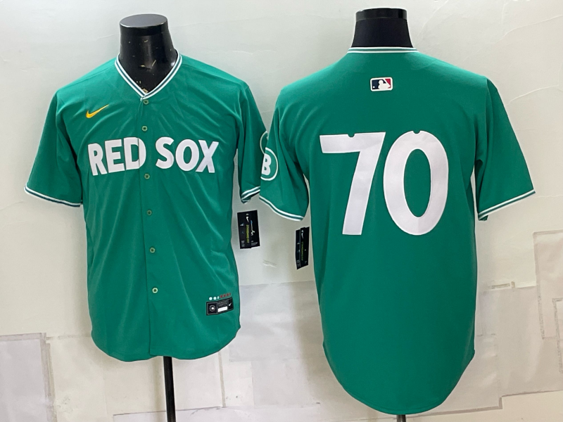 2026 Men Boston Red Sox #70 green Nike MLB Jersey 0826004